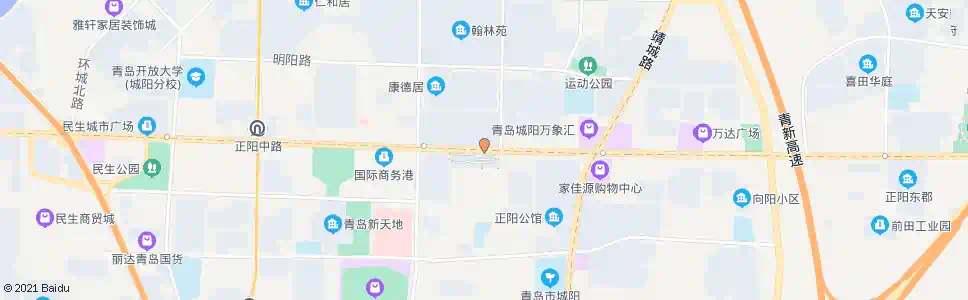 青岛小北曲_公交站地图_青岛公交_妙搜公交查询2025