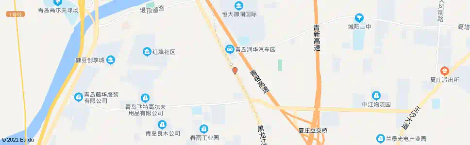 青岛赵哥庄村东_公交站地图_青岛公交_妙搜公交查询2025