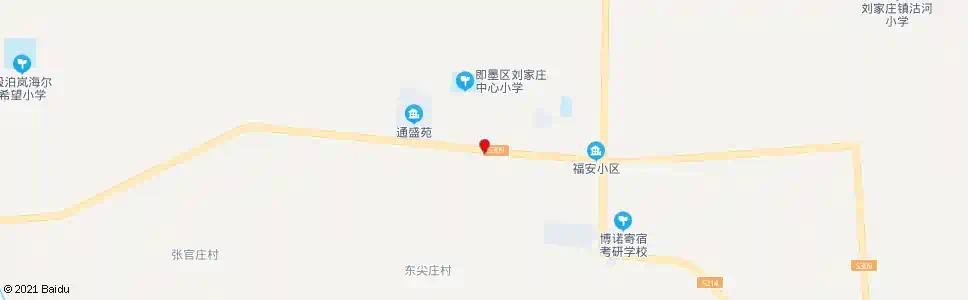 青岛刘家庄中心小学_公交站地图_青岛公交_妙搜公交查询2025