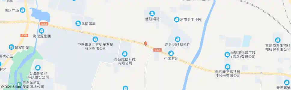 青岛铁家庄东_公交站地图_青岛公交_妙搜公交查询2025