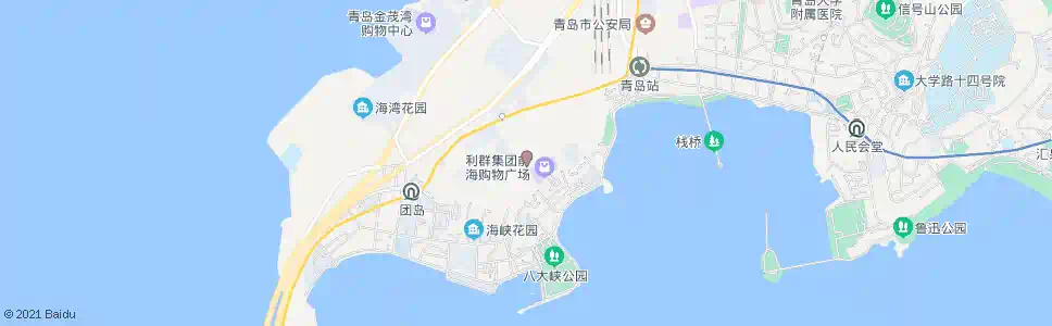 青岛开发区一中_公交站地图_青岛公交_妙搜公交查询2025