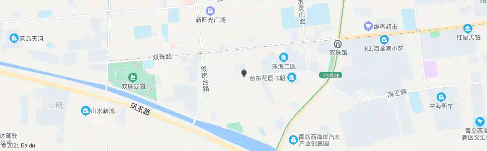 青岛烟台前东_公交站地图_青岛公交_妙搜公交查询2025
