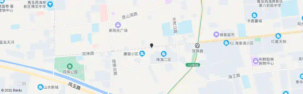 青岛天和医院站_公交站地图_青岛公交_妙搜公交查询2025
