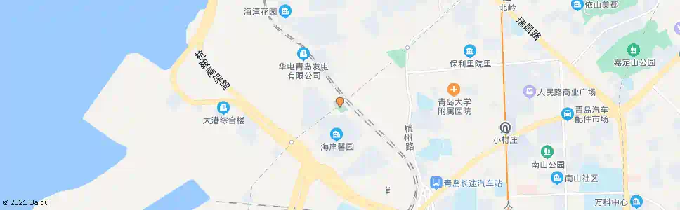 青岛党史纪念馆_公交站地图_青岛公交_妙搜公交查询2025
