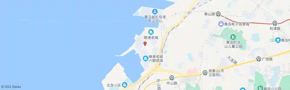 青岛晓港名城_公交站地图_青岛公交_妙搜公交查询2025