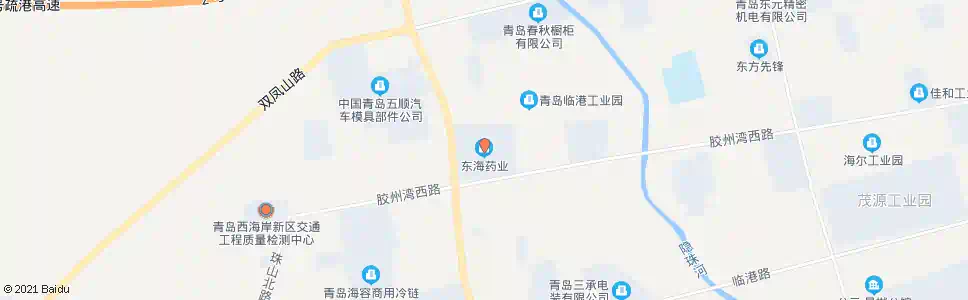 青岛东海药业站_公交站地图_青岛公交_妙搜公交查询2025