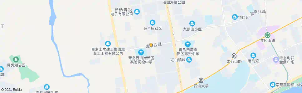 青岛青岛光谷软件园_公交站地图_青岛公交_妙搜公交查询2025
