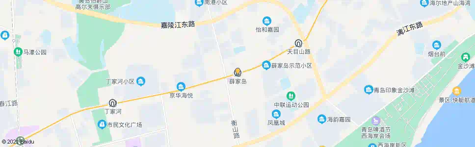 青岛薛家岛_公交站地图_青岛公交_妙搜公交查询2025