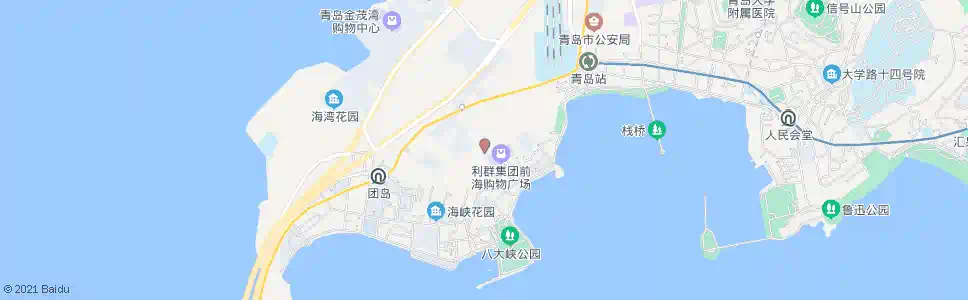 青岛一中(镜台山路)_公交站地图_青岛公交_妙搜公交查询2025