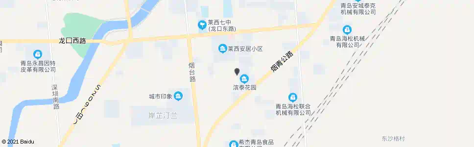 青岛辛庄(泰山路)_公交站地图_青岛公交_妙搜公交查询2025
