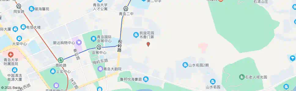 青岛王家村(琅琊台南路)_公交站地图_青岛公交_妙搜公交查询2025