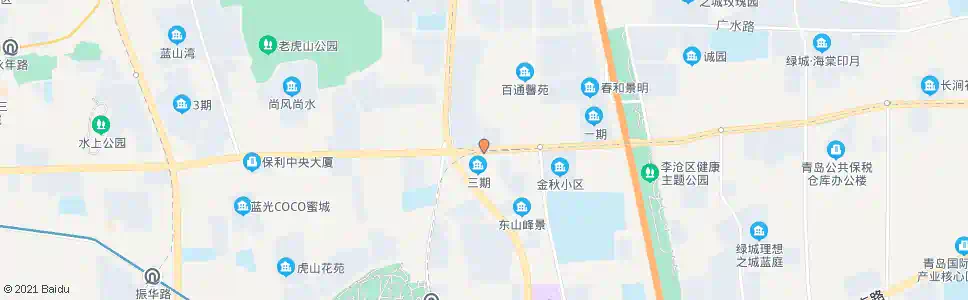 青岛下王埠东站_公交站地图_青岛公交_妙搜公交查询2025