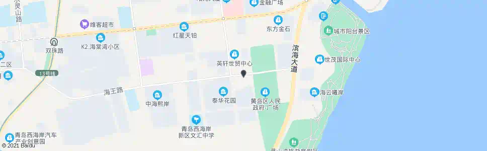 青岛汇海银行_公交站地图_青岛公交_妙搜公交查询2025
