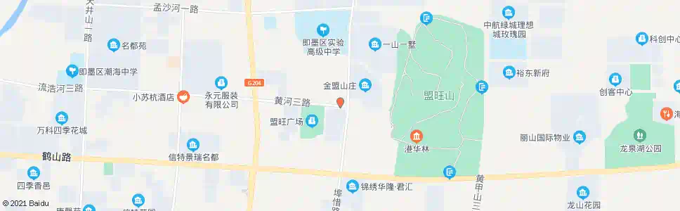 青岛黄河三路_公交站地图_青岛公交_妙搜公交查询2025