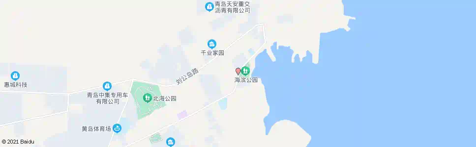 青岛黄岛街道办事处_公交站地图_青岛公交_妙搜公交查询2025