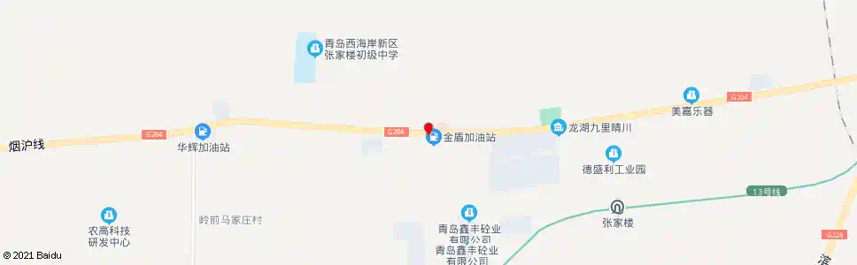 青岛张家楼换乘站_公交站地图_青岛公交_妙搜公交查询2025