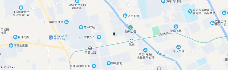 青岛珠海路(易通路)_公交站地图_青岛公交_妙搜公交查询2025