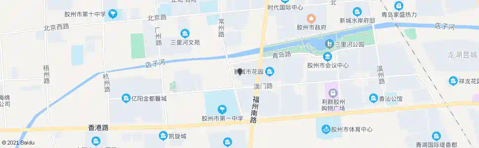 青岛皇骐河滨华庭_公交站地图_青岛公交_妙搜公交查询2025