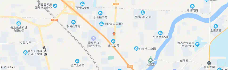 青岛东元庄_公交站地图_青岛公交_妙搜公交查询2025