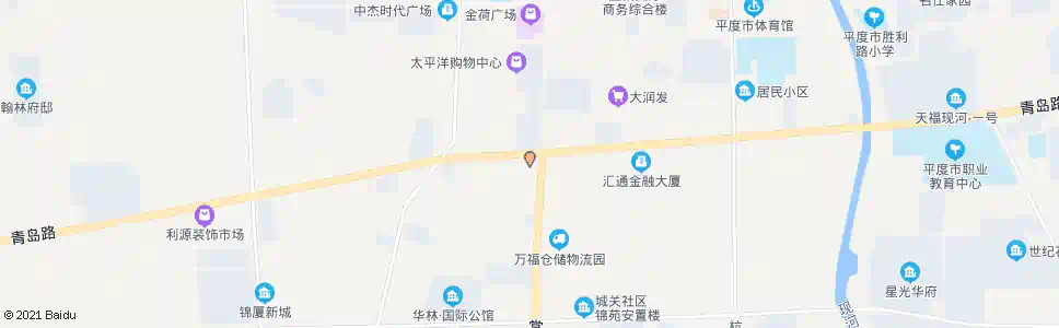 青岛友谊宾馆(青岛路)_公交站地图_青岛公交_妙搜公交查询2025