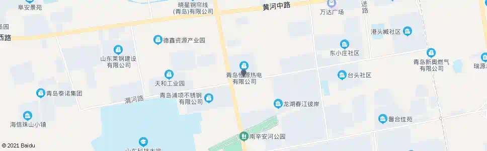 青岛恒源热电_公交站地图_青岛公交_妙搜公交查询2025