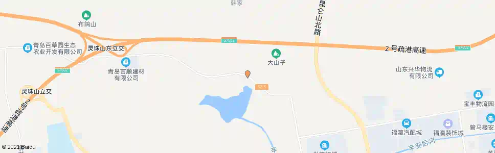 青岛冷家沟_公交站地图_青岛公交_妙搜公交查询2025