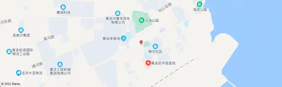 青岛黄岛街道服务中心_公交站地图_青岛公交_妙搜公交查询2025