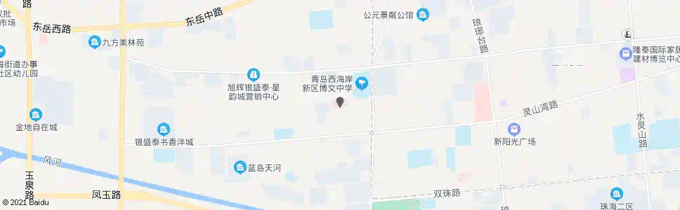 青岛开发区第二医院_公交站地图_青岛公交_妙搜公交查询2025
