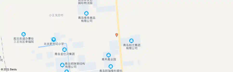 青岛新华昌集装箱_公交站地图_青岛公交_妙搜公交查询2025