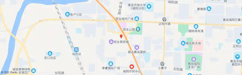 青岛城阳批发市场_公交站地图_青岛公交_妙搜公交查询2025