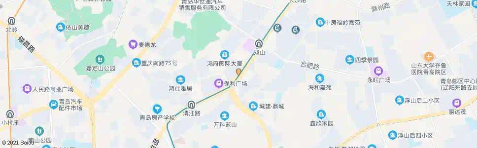 青岛黑龙江路(哈尔滨路)_公交站地图_青岛公交_妙搜公交查询2025