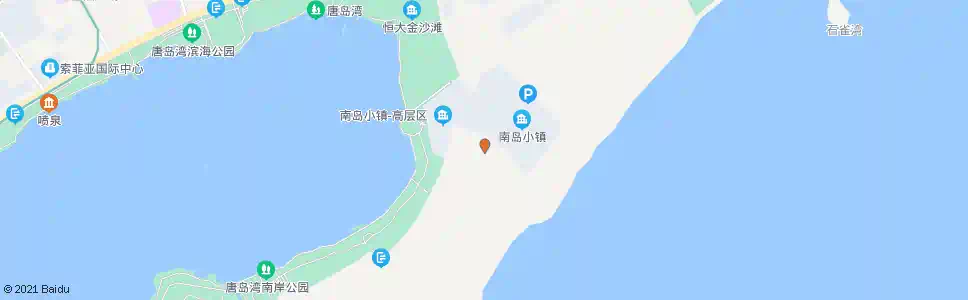 青岛南岛小镇西门_公交站地图_青岛公交_妙搜公交查询2025