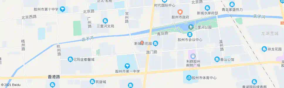 青岛皇琪河滨华庭_公交站地图_青岛公交_妙搜公交查询2025
