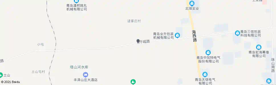 青岛逯家庄_公交站地图_青岛公交_妙搜公交查询2025