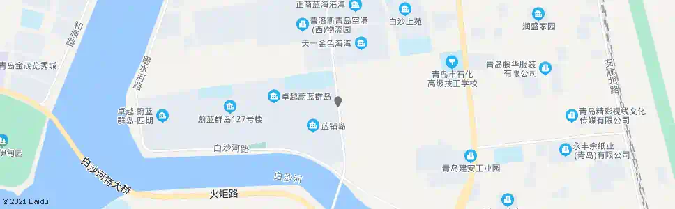 青岛蔚蓝群岛二期_公交站地图_青岛公交_妙搜公交查询2025