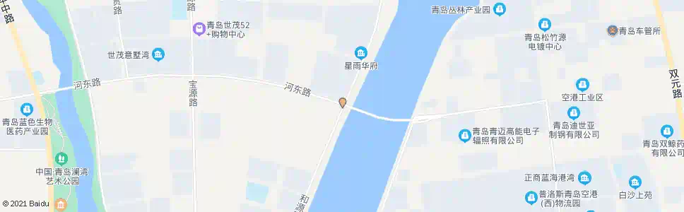 青岛和源路河东路_公交站地图_青岛公交_妙搜公交查询2025