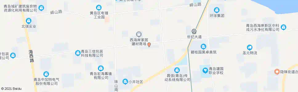青岛世纪公寓_公交站地图_青岛公交_妙搜公交查询2025