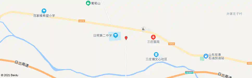 日照开发区第二中学_公交站地图_日照公交_妙搜公交查询2025