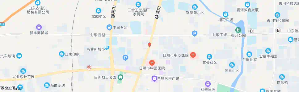 日照永和大厦_公交站地图_日照公交_妙搜公交查询2025