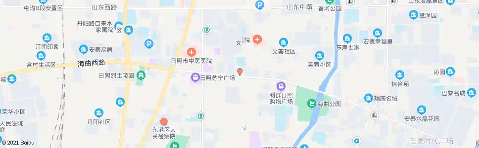 日照农业银行东港区支行_公交站地图_日照公交_妙搜公交查询2025