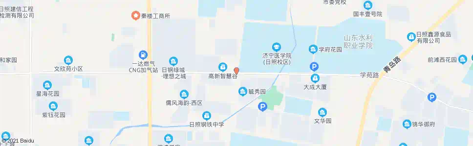 日照学苑路(烟台路)_公交站地图_日照公交_妙搜公交查询2025