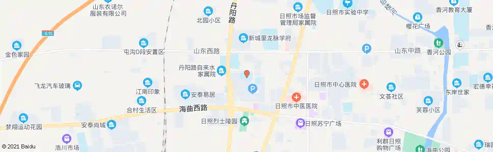 日照实验小学(烟台路)_公交站地图_日照公交_妙搜公交查询2025