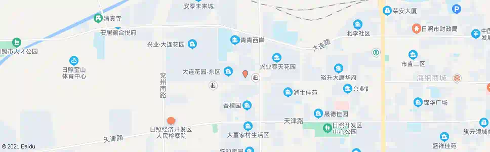 日照开发区人民法院_公交站地图_日照公交_妙搜公交查询2025