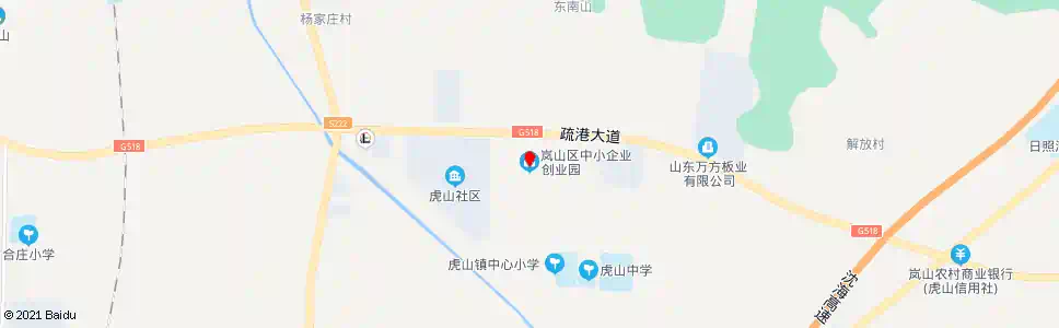 日照中小企业园_公交站地图_日照公交_妙搜公交查询2025