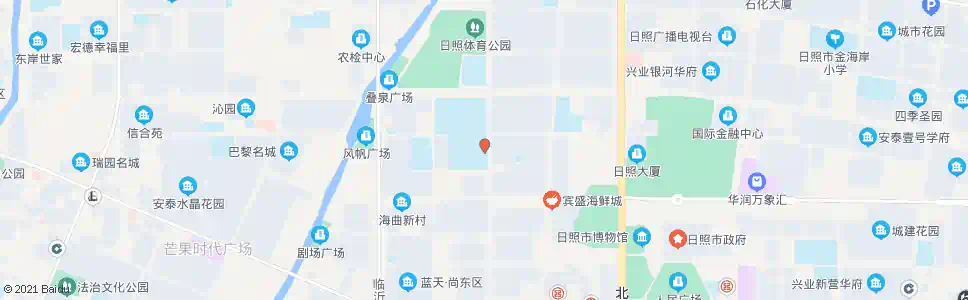 日照东港实验高中_公交站地图_日照公交_妙搜公交查询2025
