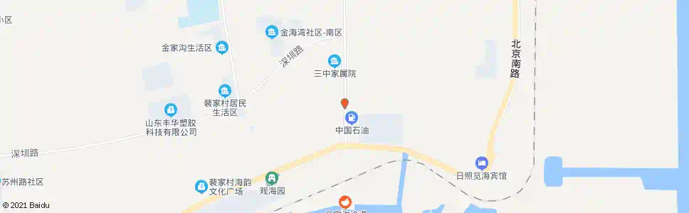 日照金家沟_公交站地图_日照公交_妙搜公交查询2025