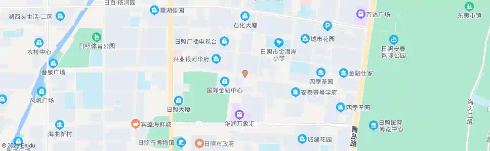 日照丽城花园_公交站地图_日照公交_妙搜公交查询2025