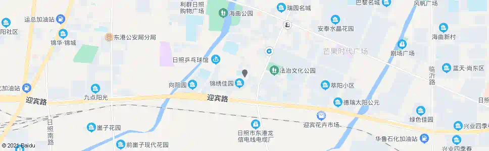 日照太平洋财产保险公司_公交站地图_日照公交_妙搜公交查询2025