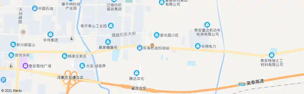 泰安省庄镇政府_公交站地图_泰安公交_妙搜公交查询2025