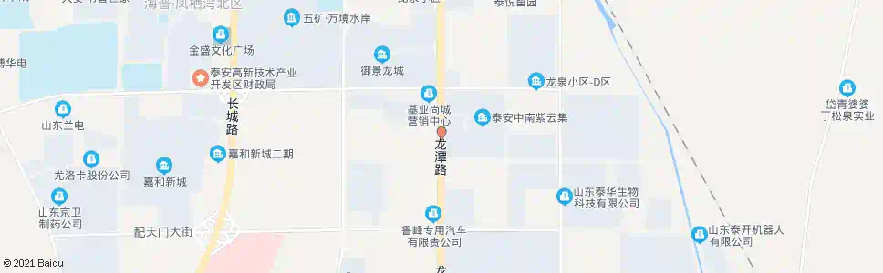 泰安驼凹村_公交站地图_泰安公交_妙搜公交查询2025